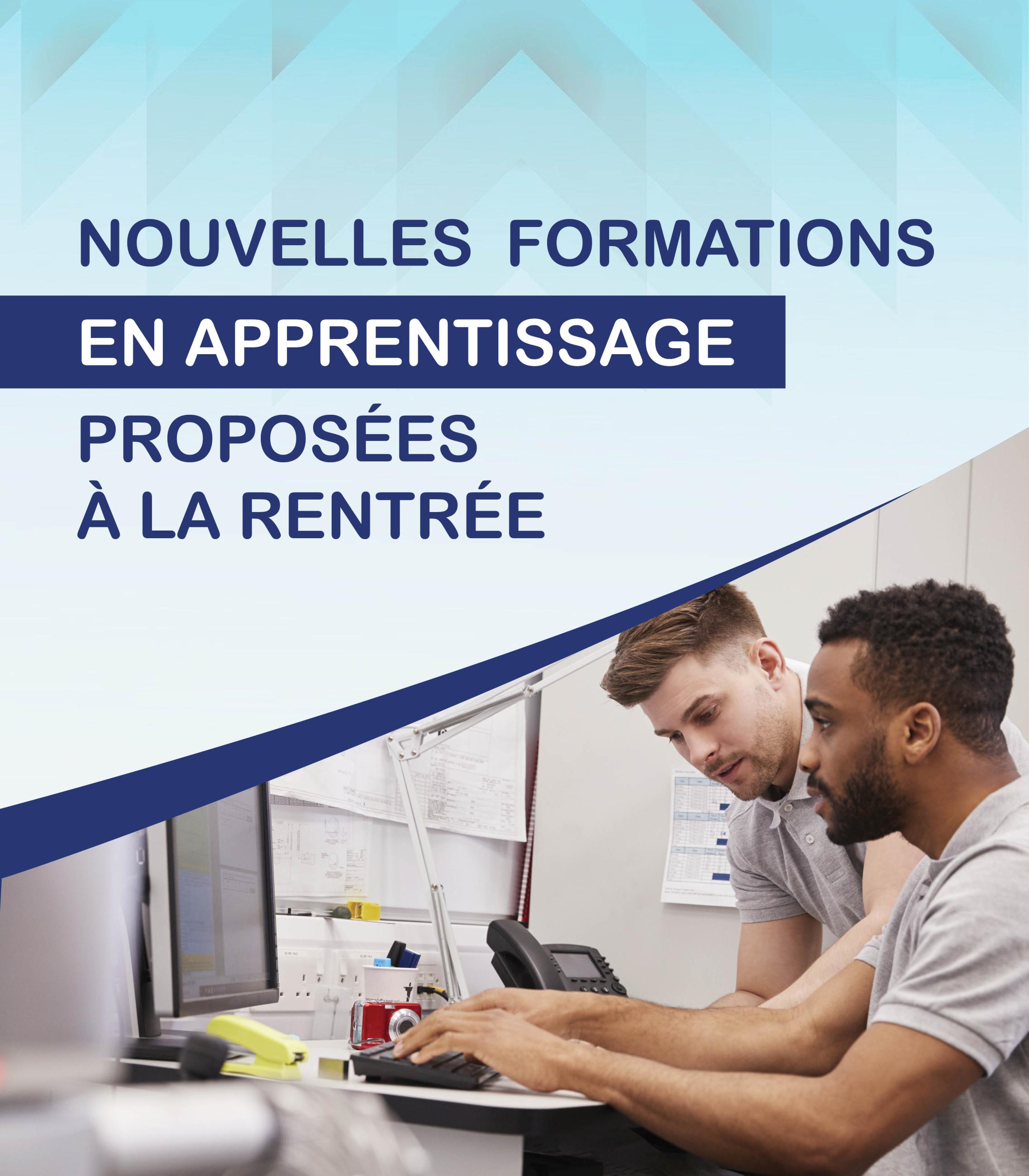 Nouvelles formations proposées en contrat d'apprentissage | Université ...