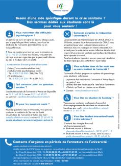 Les aides spécifiques aux étudiants - Covid-19