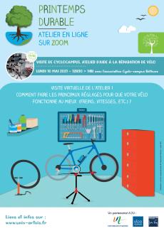 Affiche Printemps Durable_Atelier avec Cylco Campus