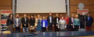 Photo de groupe des médaillés