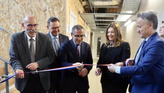 inauguration du pôle R&D du Grand Arras