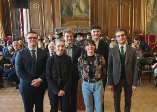 Photo : Fête du Droit 2023 à Douai - Les finalistes du Concours d'éloquence Photo : Fête du Droit 2023 à Douai - Les finalistes du Concours d'éloquence