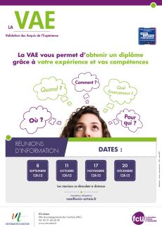 Affiche des réunions d'information VAE 2023