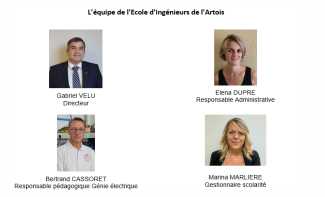 Equipe pédagogique de l'EIA