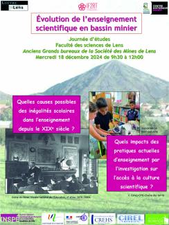 Évolution de l'enseignement scientifique en bassin minier