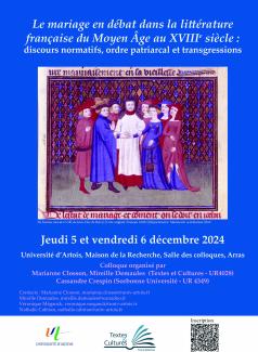Colloque "Le mariage en débat"