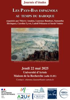 Affiche de la Journée d'études image "Siège de la ville d'Anvers "en 1600-1630"