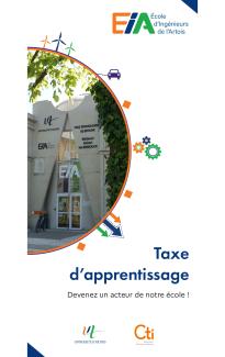 Plaquette Taxe d'apprentissage EIA