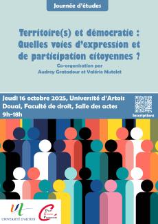 affiche JE "Territoire(s) et démocratie"