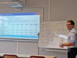 Photo : atelier à la FSA