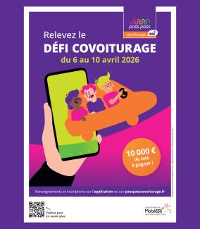 Affiche - Défi Pass Pass covoiturage 2026