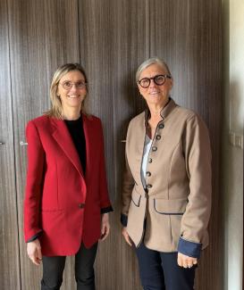 Photo : Agnès Pannier-Runacher et Anne Daguet-Gagey