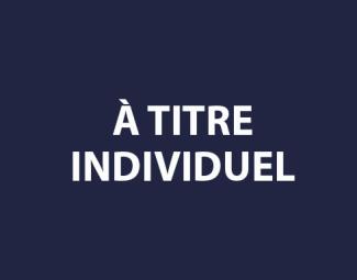 Mobilité individuelle - Hors programmes d'échanges