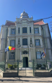 Photo : bâtiment en Roumanie