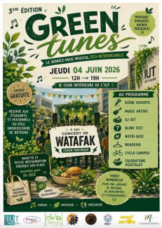 Affiche de l'évènement Green Tunes 2026