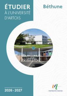Couverture du guide étudier_Pôle de Béthune