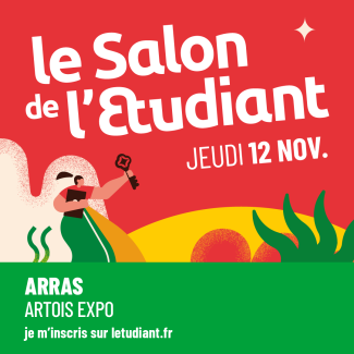 Affiche Salon de l'étudiant d'Arras 2026