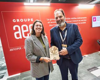 Lucie Wodecki et Olivier Petit