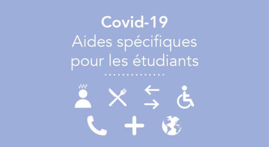 Covid-19 : les aides spécifiques aux étudiants