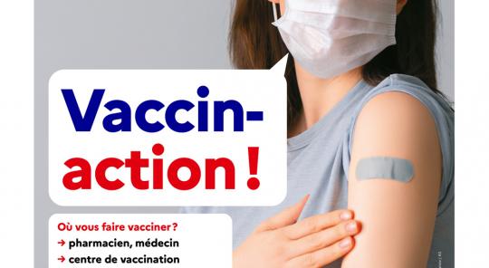 Vaccination des plus de 18 ans