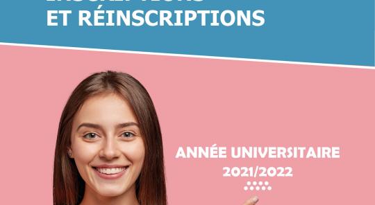 Inscriptions 2021
