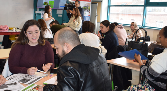 Actualité : Reportage sur la formation « Français Langue Professionnelle » Photo : Reportage_Formation « Français Langue Professionnelle »