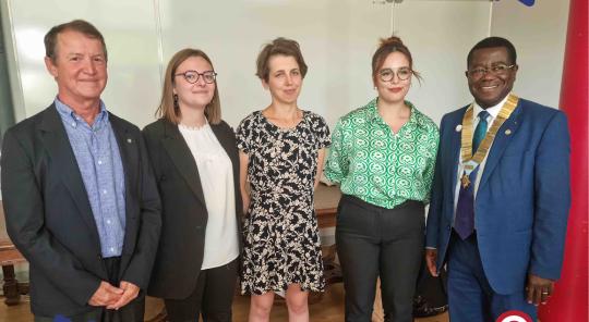 Quatre étudiantes de la faculté de Droit récompensées au Concours National de Promotion de l’Ethique Professionnelle 2023