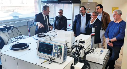 Inauguration spectrofluorimètre