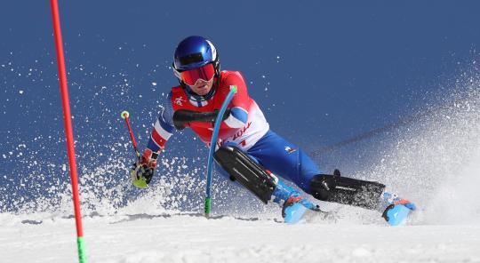 Photo Oscar Burnham en competition